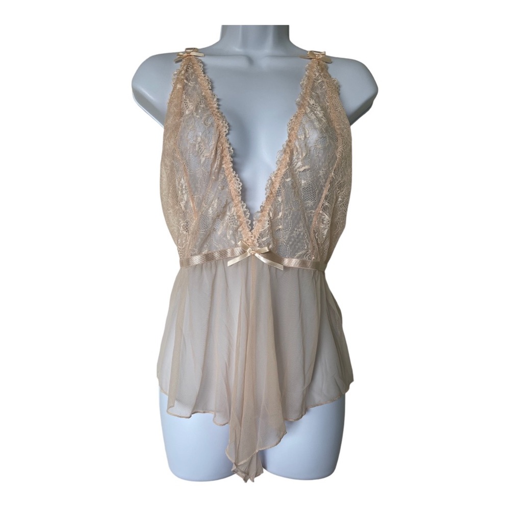 Lace Me Baby 1 Piece Lingerie - Picture 1 of 3